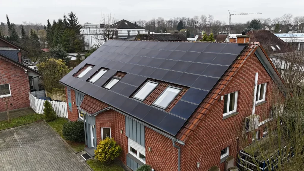 Photovoltaik installiert